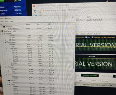 Just got this 5600x and I did a manual all core OC of 4.8Ghz just to start and put 1.25v into it been stress testing it for around 40 mins now and it hasn't crashed what's the max voltage on these cpus without degrading was thinking of trying 1.25v at 4.9 and if it crashes bump it to 1.28v