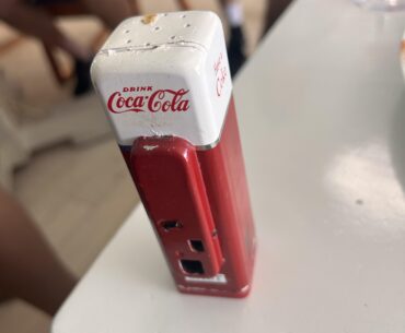 Salt Shaker that reminded me of Juggernog machine