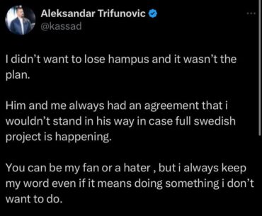 Kassad on hampus