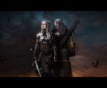 Grandmaster Ursine Witcher and Knight Ciri armors by my wife. Compiled story of 2 years work