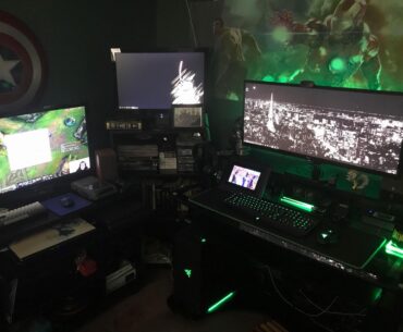 Check out my very first battlestation!