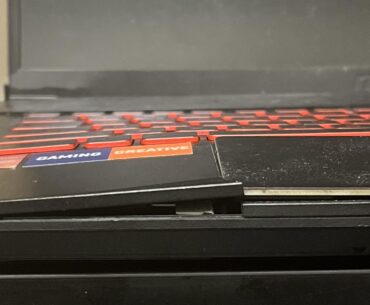 I assume this is caused by a bloated battery?