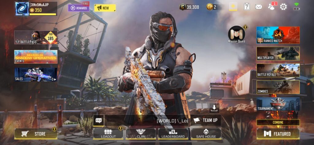 First diamond camo gun