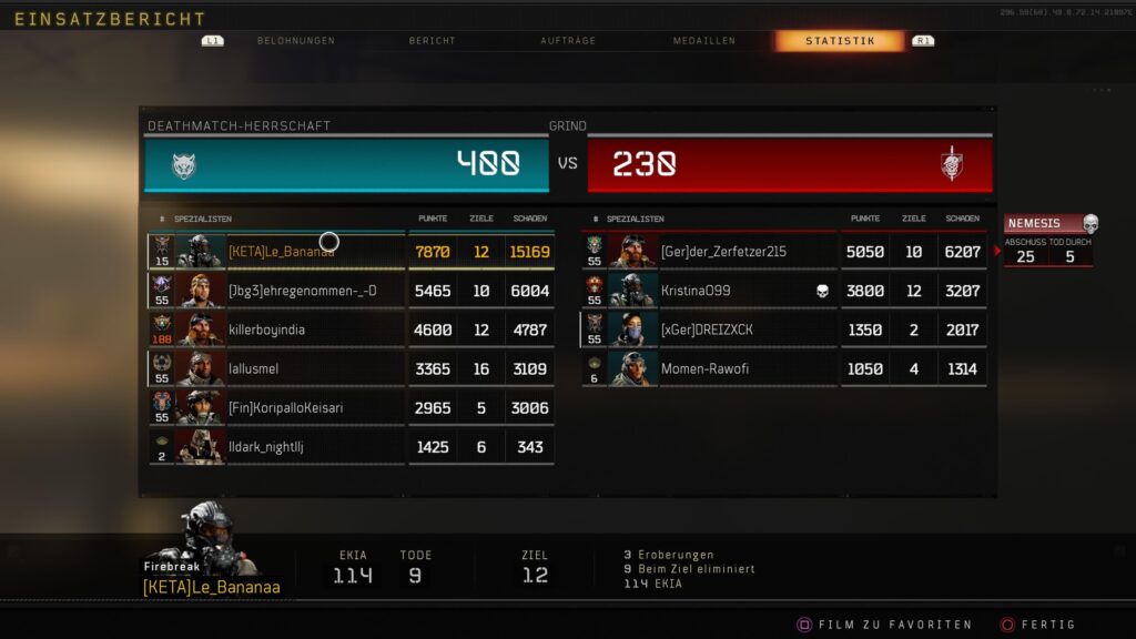 what was your highest kill game?