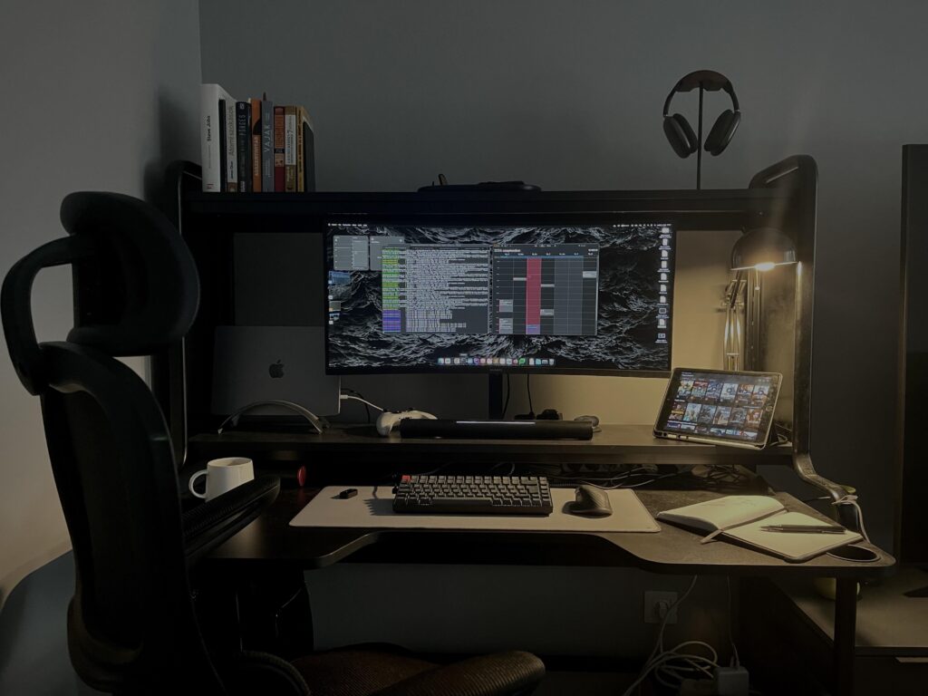 My black setup