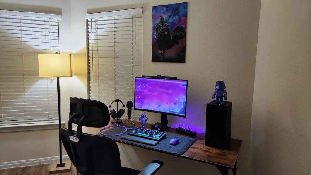 My new college apartment setup :)