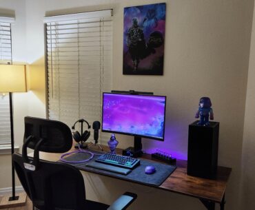 My new college apartment setup :)