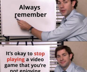 “But I want to be good at this game”