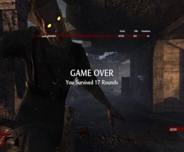 Haven't played WaW Nacht der untoten in 13 years! I think I did "decent"