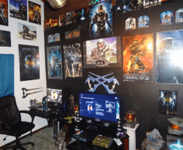 My Halo Gaming Room.