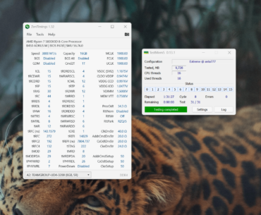 DDR 4 Overclock:  3800 MT/s - GDM Off - CMD1 - STABLE (Finally)