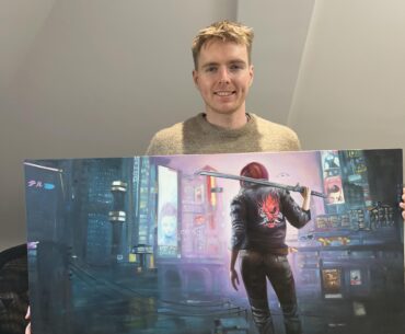 Night City - Oil on Canvas - Me