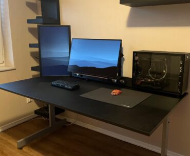 desk setup