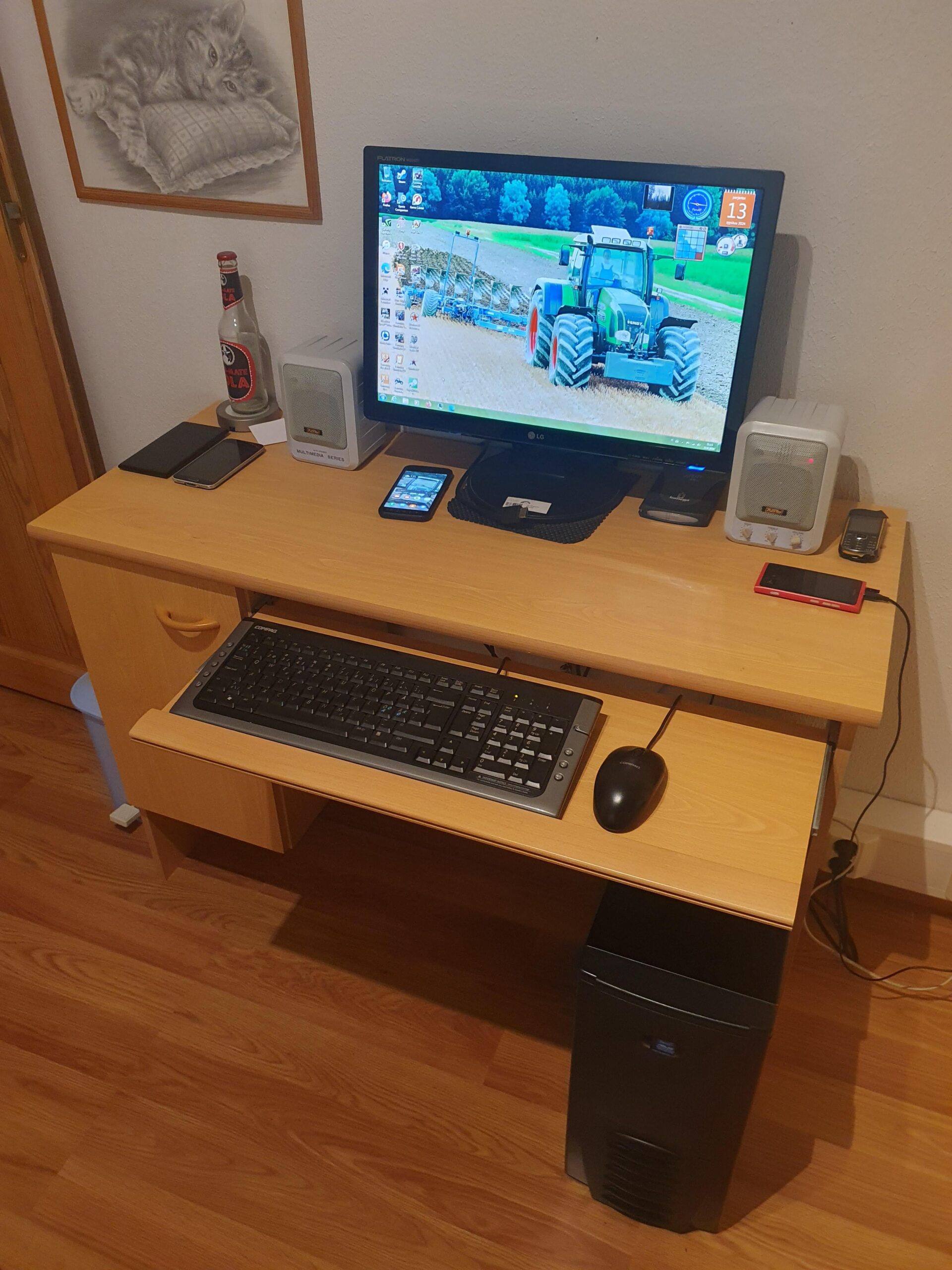 My Windows 7 countryside battlestation My Windows 7 countryside battlestation