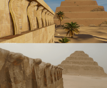 In AC Origins there are decorative cobra friezes at the Saqqara Pyramid. I was really stunned when I visited Saqqara IRL to discover the devs immaculately recreated them exactly. This is such a small detail that a very minor % gamers would even notice but I love how they got it exactly right.