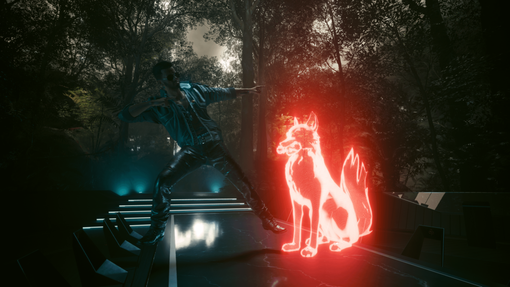 Rediscovered the red dog hologram that someone found on this sub 2 years ago.