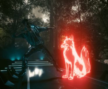 Rediscovered the red dog hologram that someone found on this sub 2 years ago.