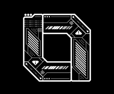 Cyberpunk letter glyphs from a recent logo. Should I make an entire font?