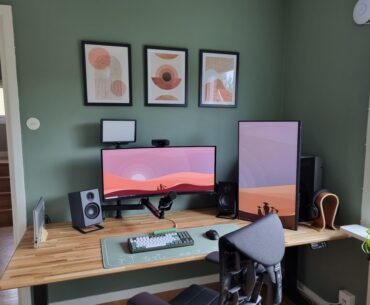 WFH and gaming setup