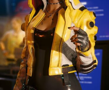 Cyberpunk pretty girl