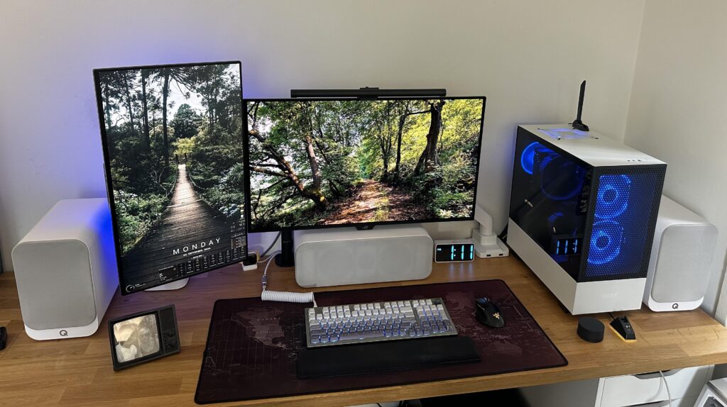 New NYC setup, clean dual 4k build