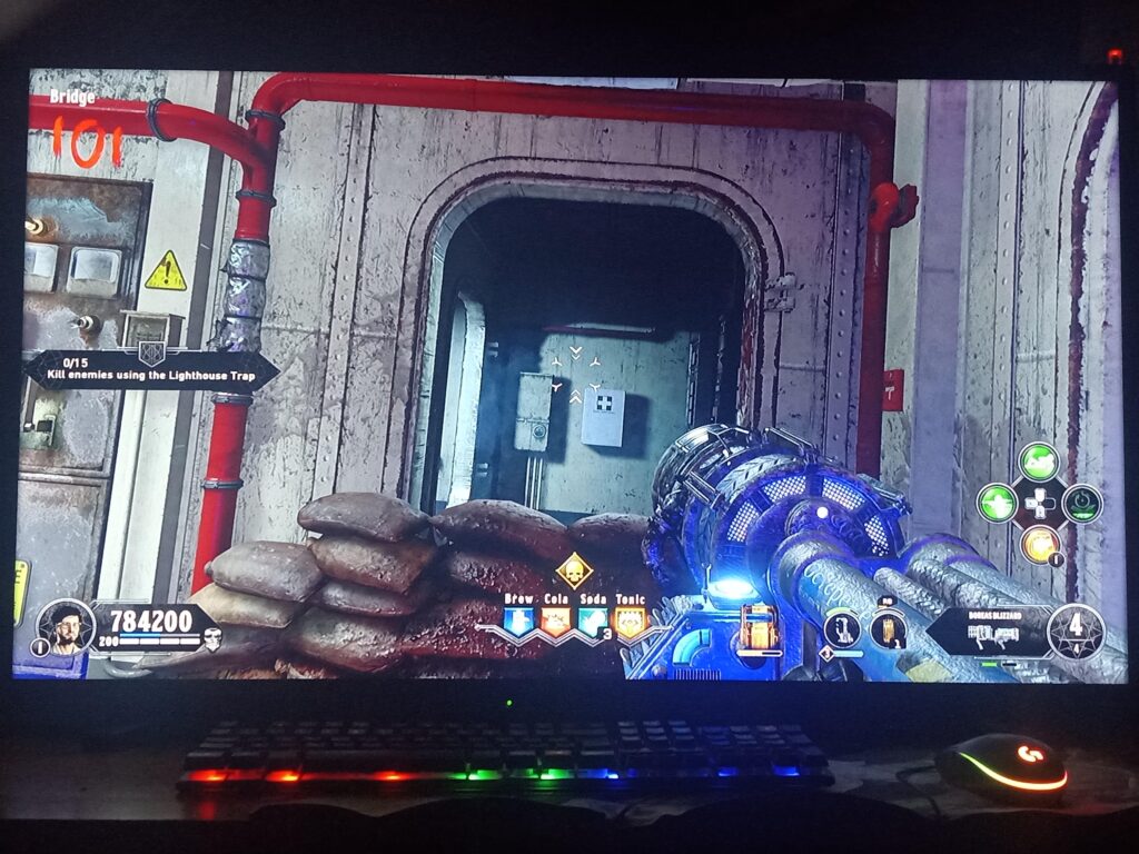 My first completed round 100