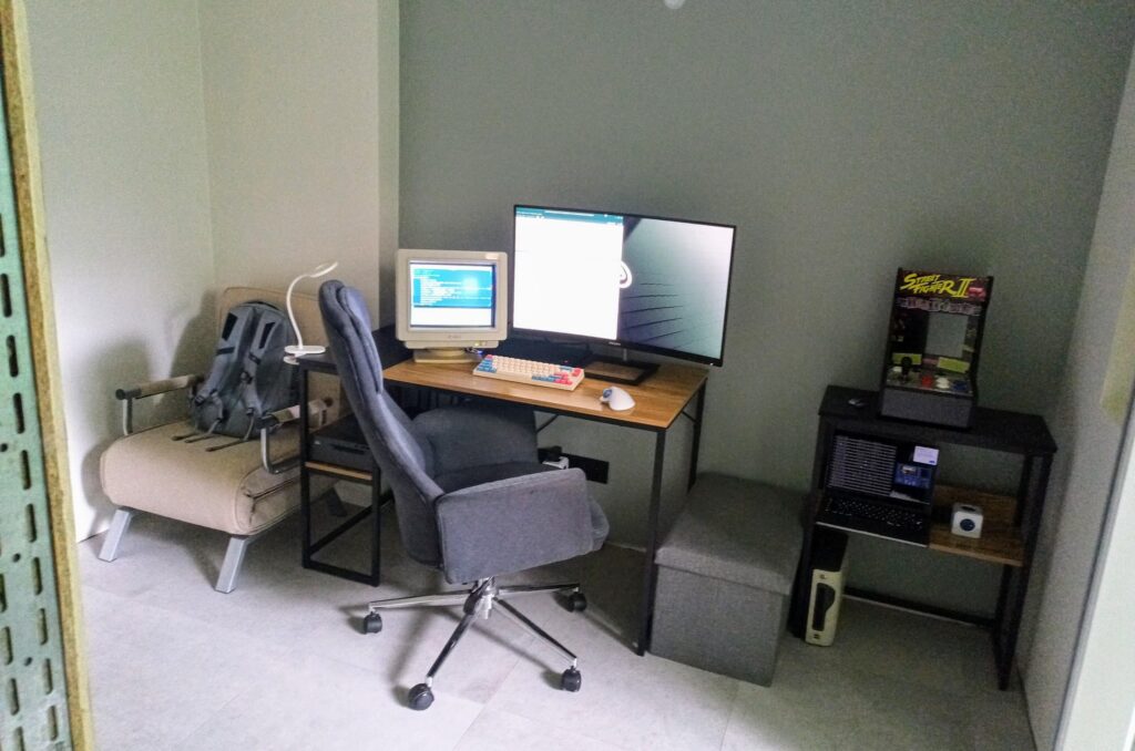 WIP Basement office