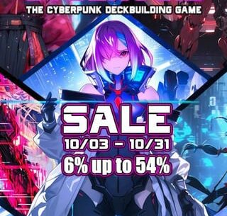 CYBERVOID: The Cyberpunk Deckbuilding Game - Crowd Sale starts soon - swipe right for action shots