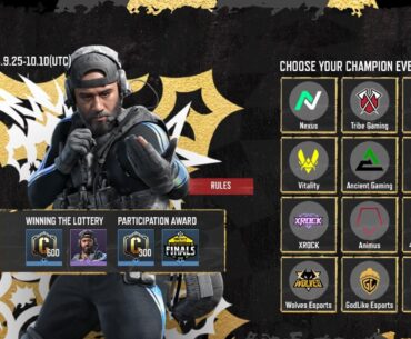 Who's your champion?