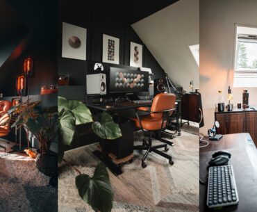 Workspace in the attic