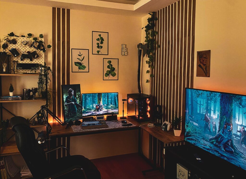 Apparently room lighting is important