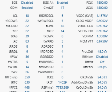 Can this do 3800 with same timings? Hynix C die 16g single rank
