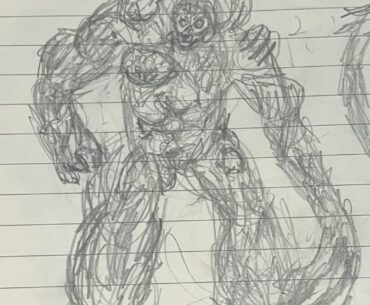 I drew the thrasher from zetsubou.
