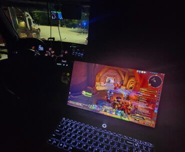 World of Warcraft and American truck simulator setup