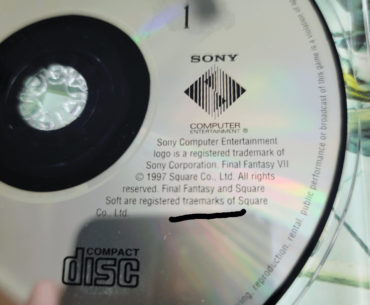 Interesting find on my original FF7