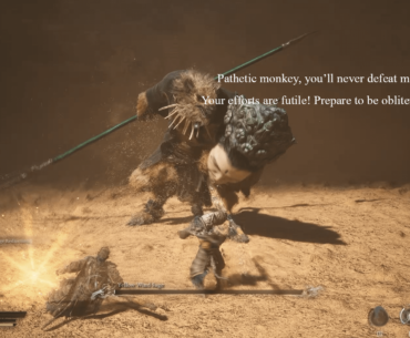 Just once I'd like to see a game where bosses will stop shit-talking and actually become afraid at low health