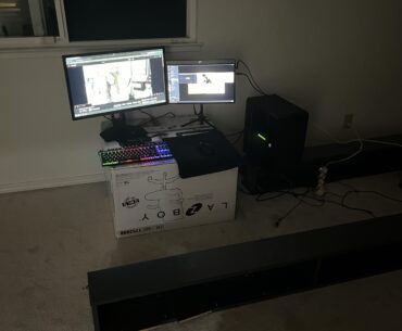 Moved out for the first time and the first time I ever have a room to myself.  I have no furniture yet.