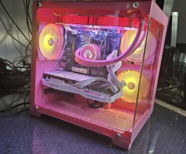 My daughter's favorite color is pink, and wanted a new computer...