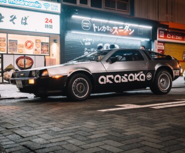 Arasaka Delorean in japan by me [6048 x 4024]
