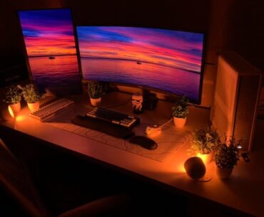 My simple gaming setup.