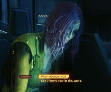 This particular dialogue choice in the final phantom liberty mission just fucking guts me