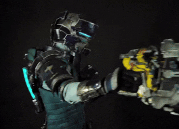 [Self] My Dead Space 2 plasma cutter 90°movement replica and security suit cosplay