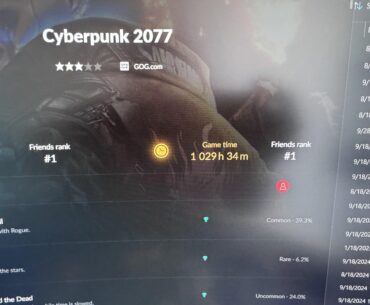 On my 3rd run on PC and just surpassed 1k hours