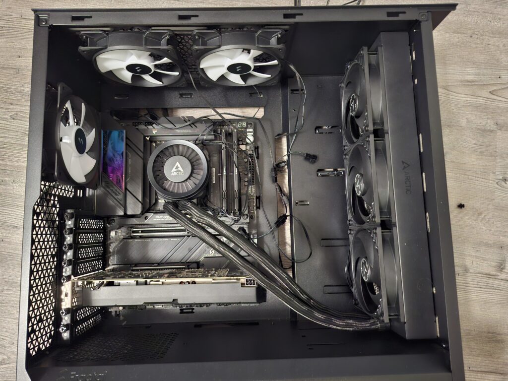 Is this AIO position good?