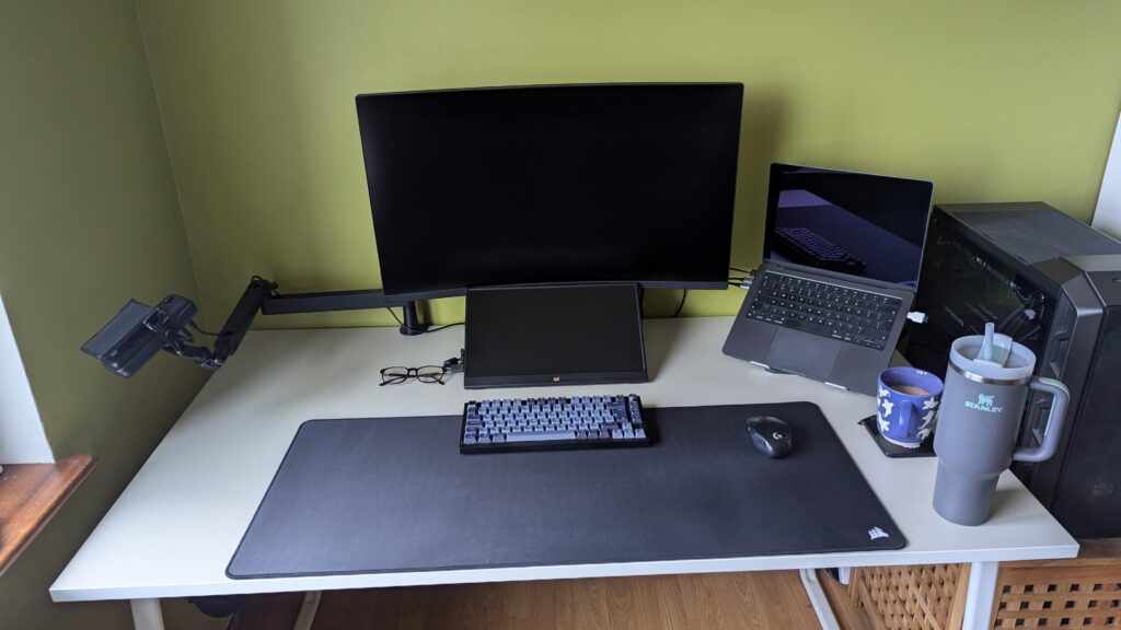 Current work/gaming set-up, let me know what you think.