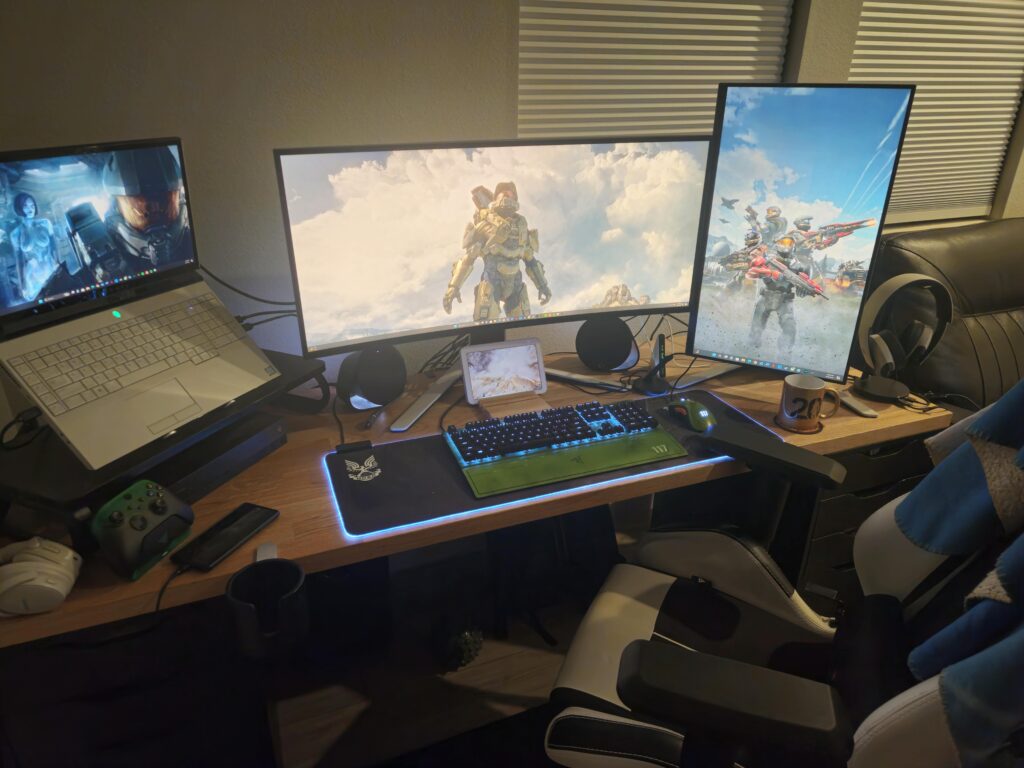 New house, new office setup.