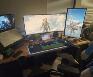 New house, new office setup.