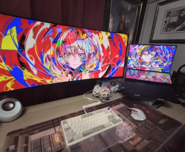 "Triple" Monitor Docked Setup