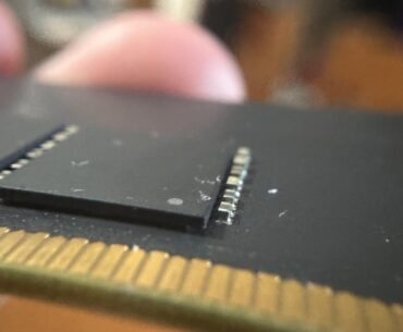 Is the memory module on my ram toast? (Good vs bad for comparison)