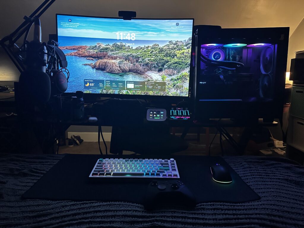 After 10 years, this is my post divorce battle station